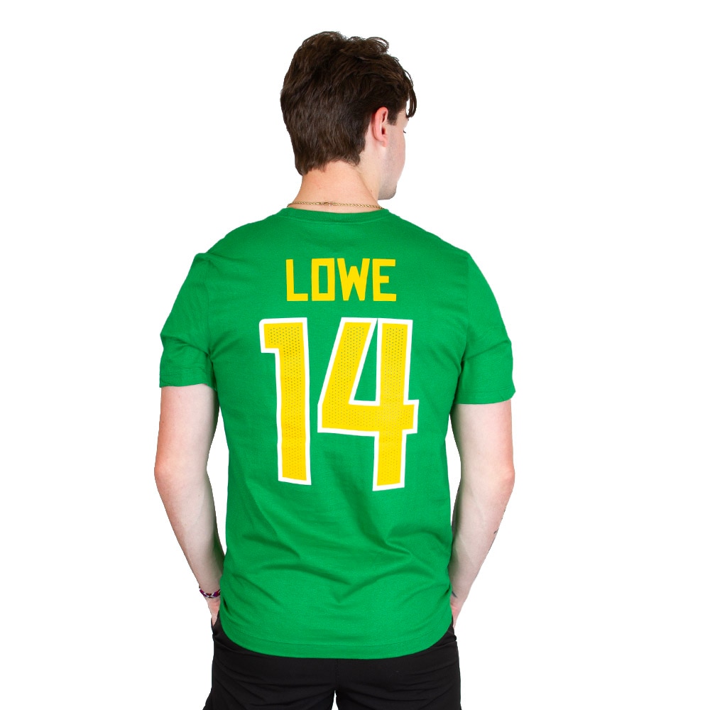 Apple Nike 155 gsm Cotton Jersey NIL Player 25 #14 Justius Lowe T